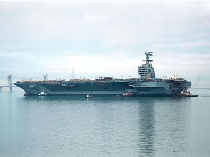 Chart technology to feature on-board new aircraft carrier