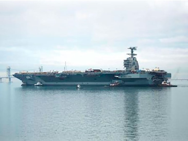 Chart technology to feature on-board new aircraft carrier