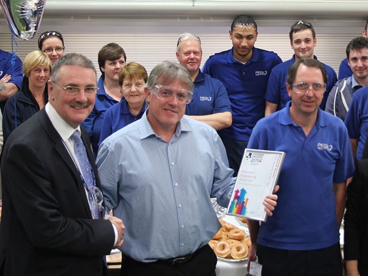 Manufacturer of the year awarded to PEGL