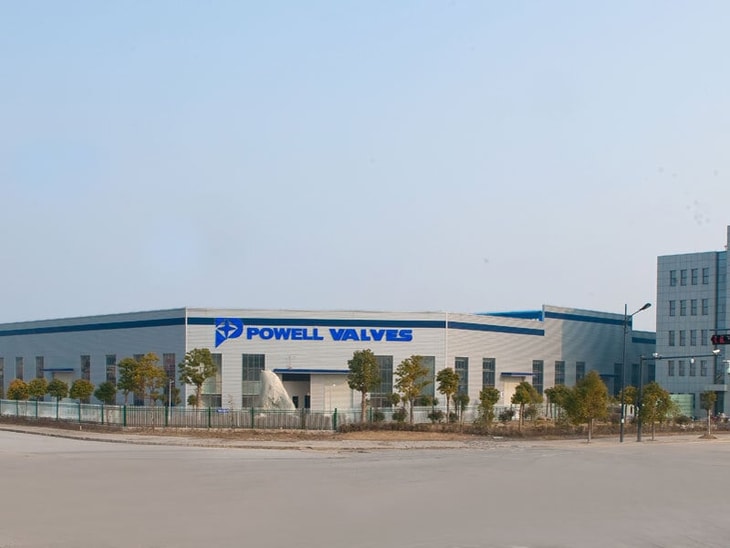 Powell Valves has finished the third and final phase of a 400,000+ sq. ft. manufacturing facility in China