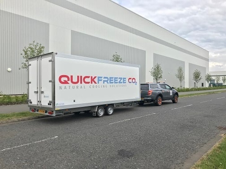 Greencold upgrades Panasonic CO2 refrigerated trailer