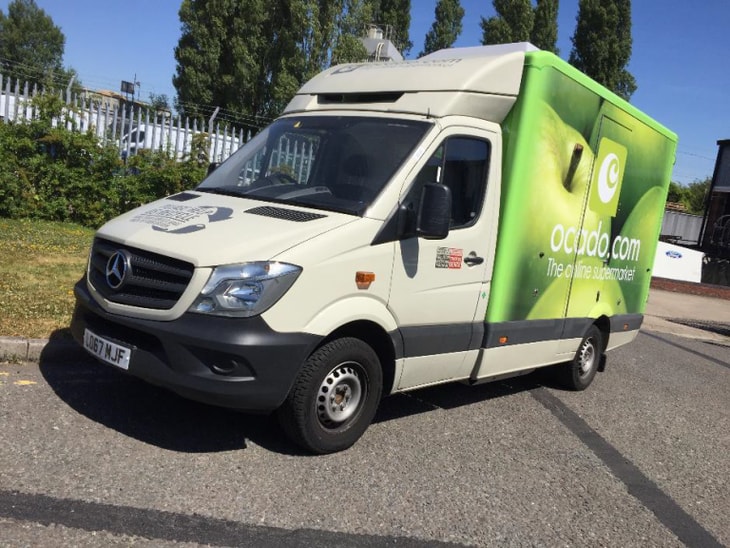 ULEMCo delivers first H2 vehicle to Ocado