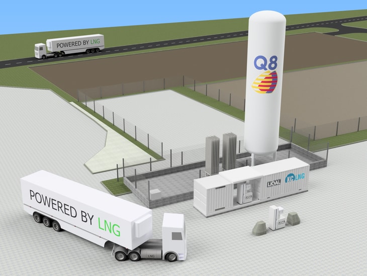 LNG station plans unveiled in Denmark