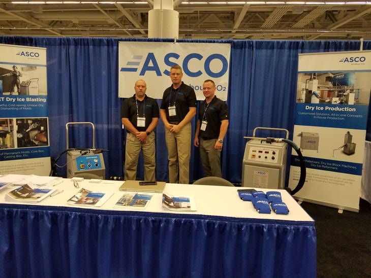 ASCO presents dry ice blasting machines at IEC