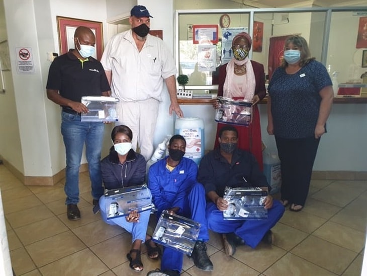 Air Products South Africa supports coronavirus projects