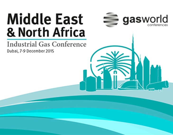 Industrial gas market forecast to be given at gasworld MENA conference