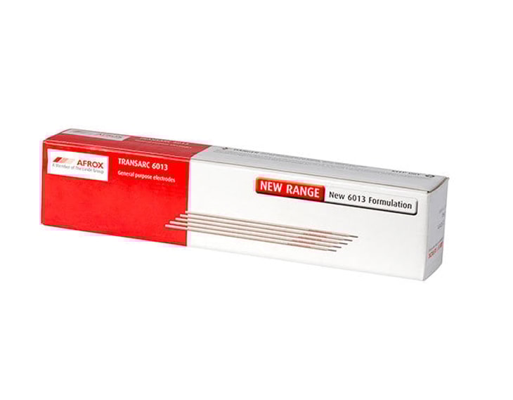 Afrox electrodes reflect criteria for localisation