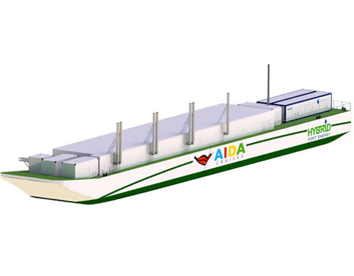 Chart to provide LNG fuel system