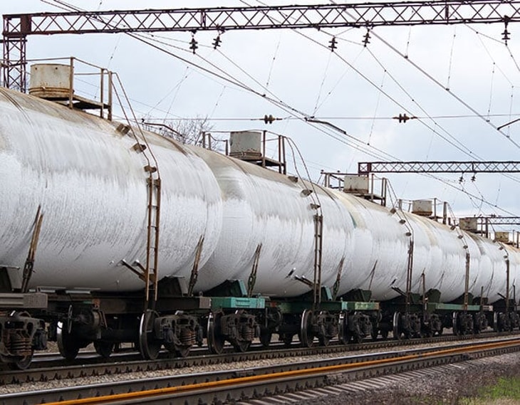 Innovative rail tank for LNG