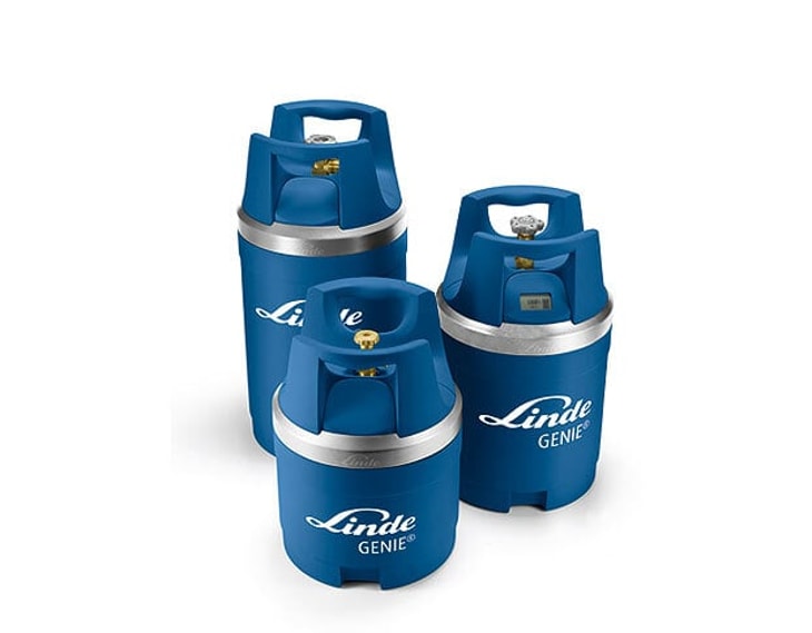GENIE® range of gas cylinders released by Linde Gases