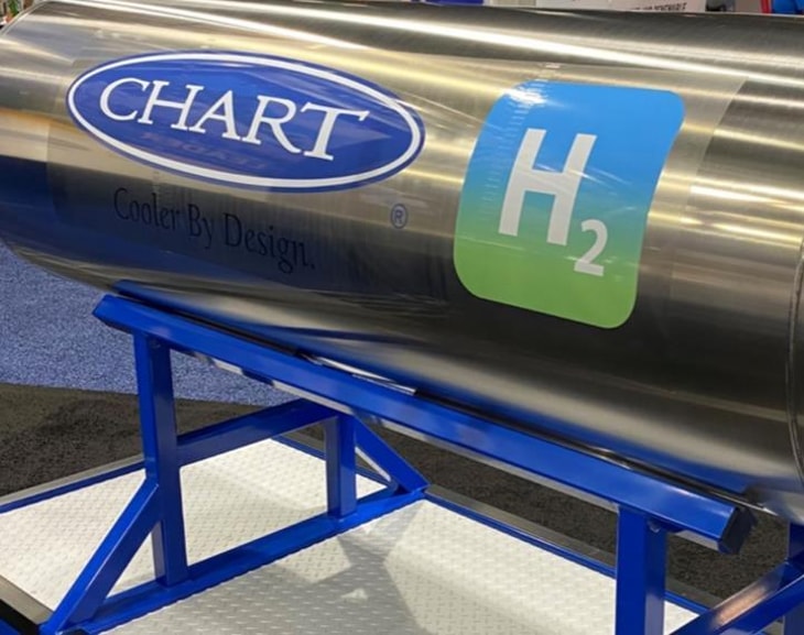 Chart unveils onboard liquid hydrogen fuel system