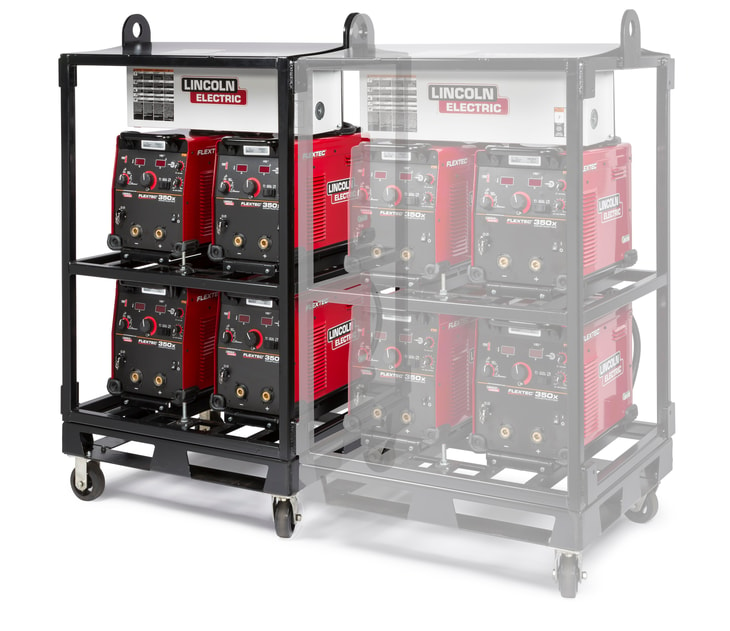 Lincoln Electric unveils 4-pack rack