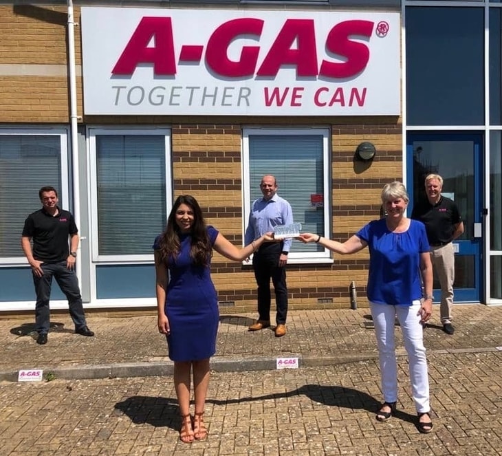 A-Gas wins national award