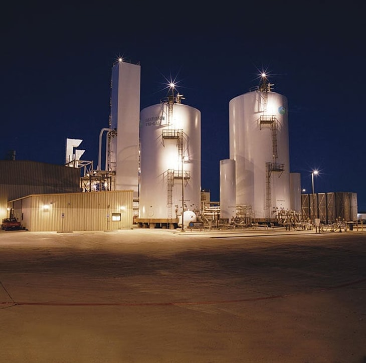 North Dakota plant operational