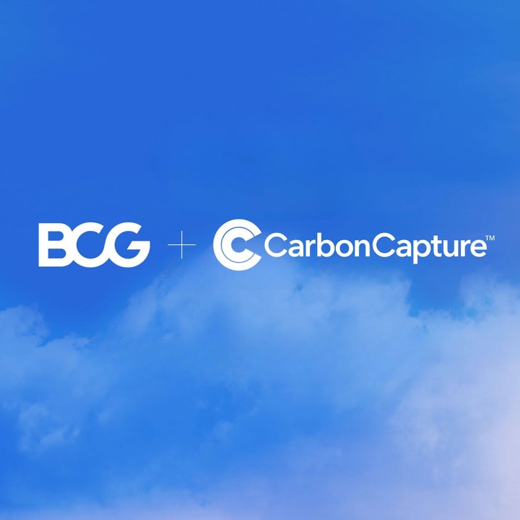 Boston Consulting Group signs carbon removal agreement with CarbonCapture