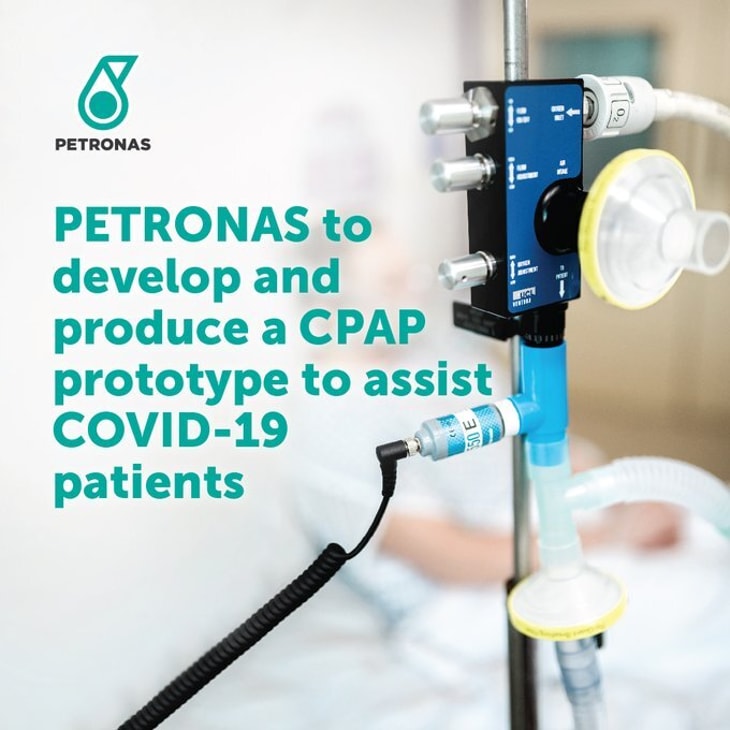 Petronas developing breathing aid