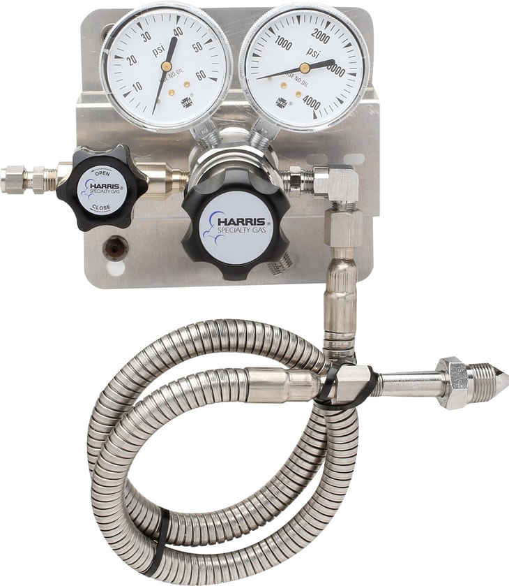 Harris unveils EZ Regulator Mount system, protects downstream gas quality
