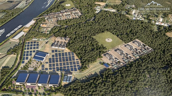 West Virginia selected for $2bn hydrogen production and data centre campus