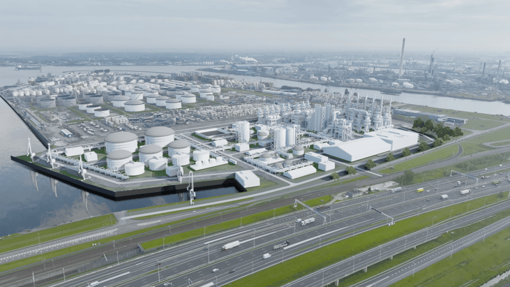 Power2X and Advario plan large scale e-SAF hub at Rotterdam