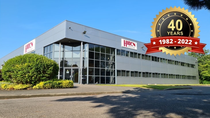 Hiden Analytical marks 40th anniversary; provides specialty gas solutions