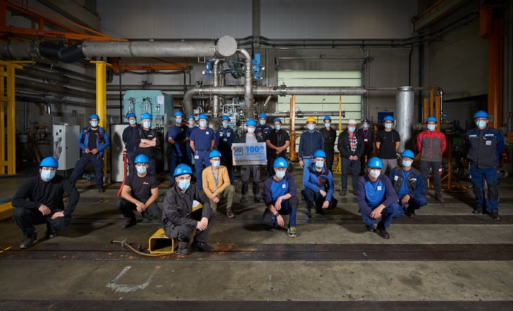 Cryostar celebrates technology milestone; completes 100th CM-6 compressor
