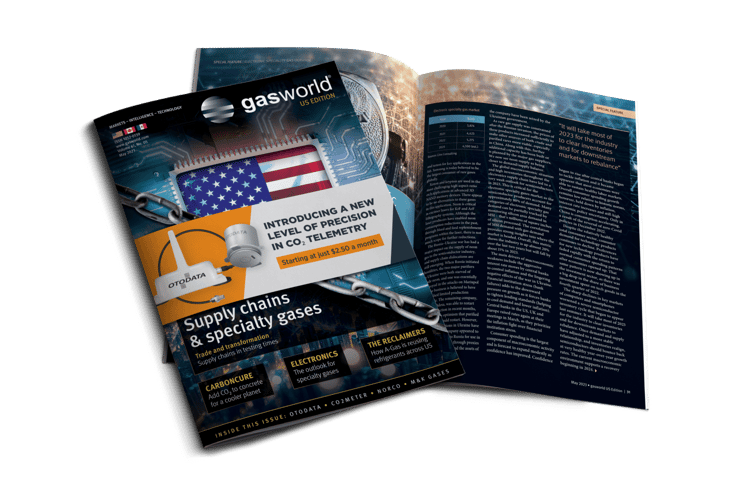 gasworld US Edition, Vol 61, No 05 (May) – Supply chains & specialty gases issue