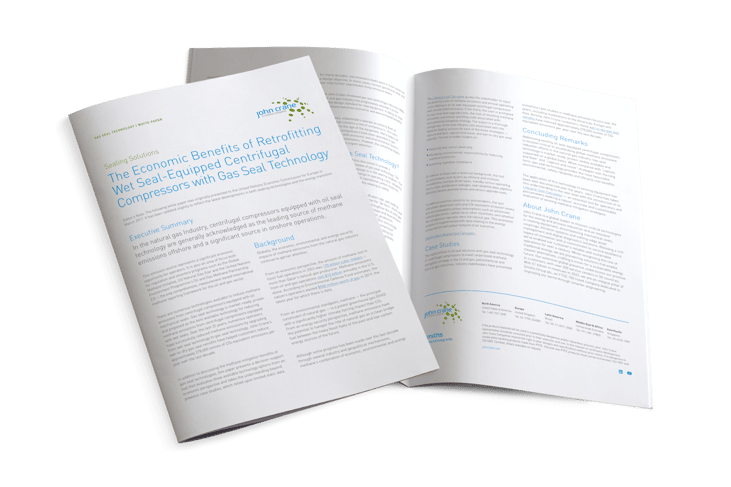 White paper: The Economic Benefits of Retrofitting Wet Seal-Equipped Centrifugal Compressors with Gas Seal Technology