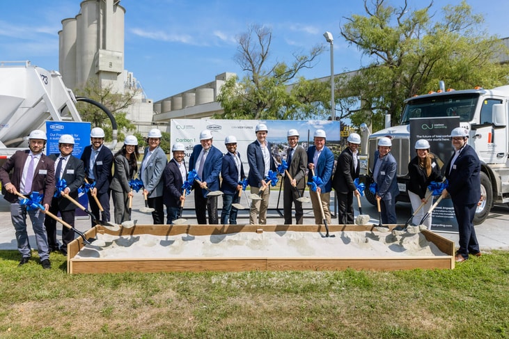 Canada’s first carbon capture cement plant launches in Ontario