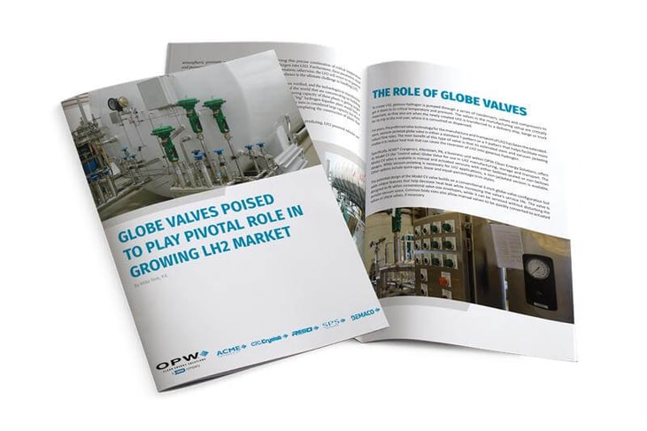 Globe Valves poised to play pivotal role in growing liquid hydrogen market