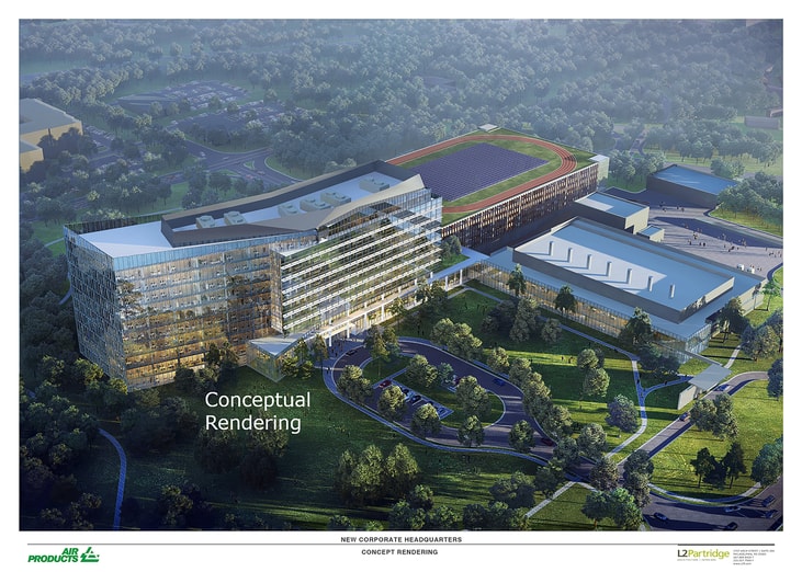 Air Products to move headquarters one mile away