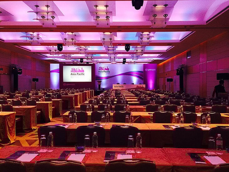 Conference stage