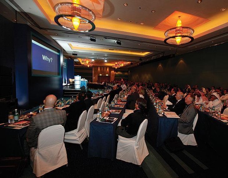 Delegates at the Middle East Conference 2011 in Dubai.