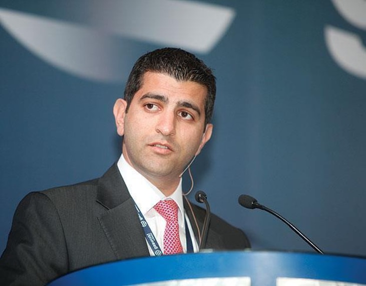 Naji Skaf, CEO of Gulf Cryo, presents at the gasworld Middle East Conference 2011.